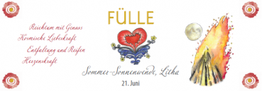 Jahreskreiskärtchen FÜLLE (mit Segensspruch)
