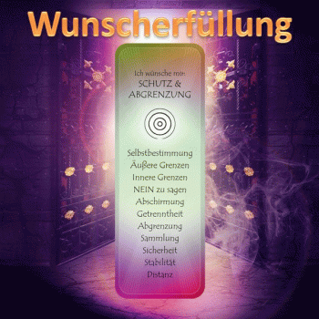Affirmationskärtchen Schutz & Abgrenzung (25 Stk.)