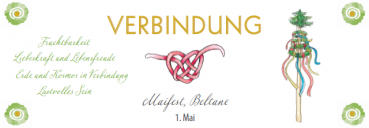 Jahreskreiskärtchen VERBINDUNG (mit Segensspruch)