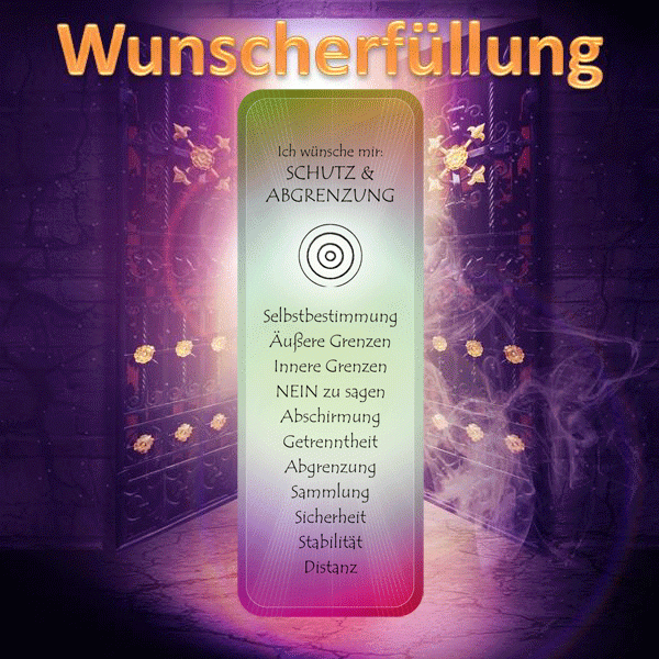 Affirmationskärtchen Schutz & Abgrenzung (25 Stk.)