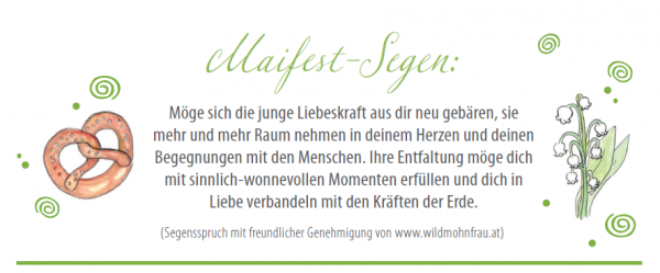 Jahreskreiskärtchen VERBINDUNG (mit Segensspruch)