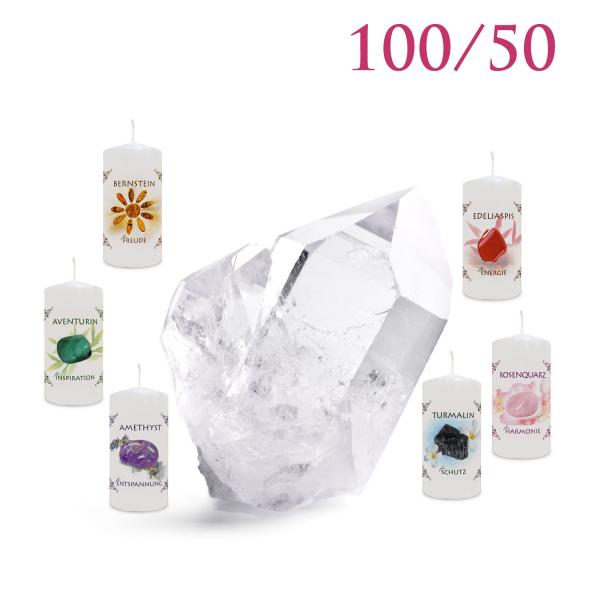 Serie Energiekerzen "Kristall" 100/50