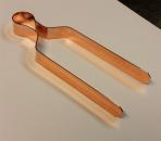 Räucherzange Messing 15cm