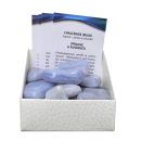 Steinebox "Chalcedon blau"